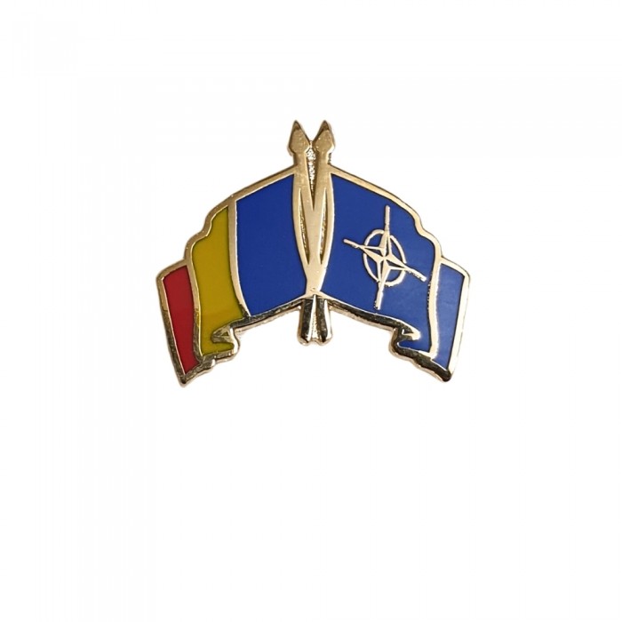 Insigna România - NATO încrucișat