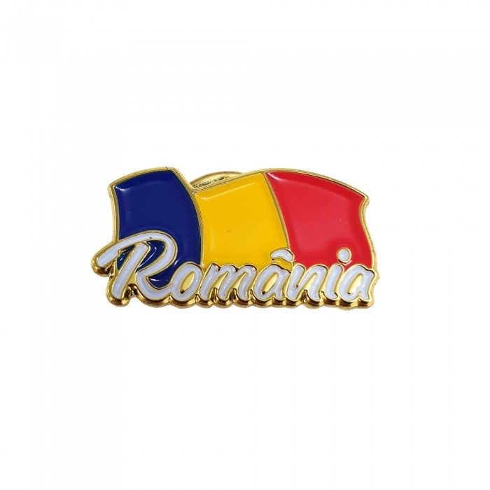 Insigna Tricolor România - Simbol de Mândrie Națională