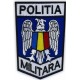  Ecuson Manecă Brodat pentru Poliția Militară - 10,5x7 cm | Produs militar exclusiv pe Epoleti.ro