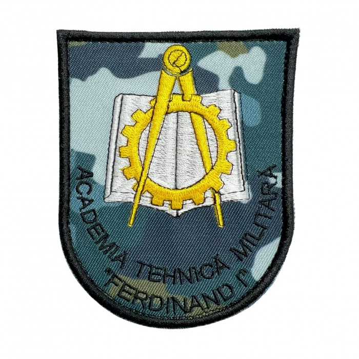 Emblema Academia Tehnică Militară Ferdinand I - Departamentul Sisteme Integrate de Aviație și Mecanică | Produs militar disponibil pe Epoleti.ro