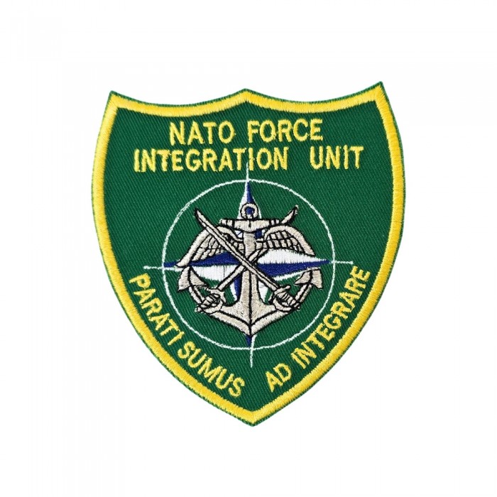 Emblema NATO Force Integration Unit - Parati Sumus Ad Integrare pentru personalul unității, -Epoleti.ro