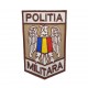  Ecuson Manecă Brodat pentru Poliția Militară - 10,5x7 cm | Produs militar exclusiv pe Epoleti.ro