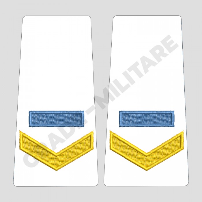 Broderie Grade Elev Fruntaș - Forte Navale Oras Alb pentru Personalul Militar - Epoleti.ro