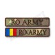 Ecuson "RO ARMY" combat forte terestre