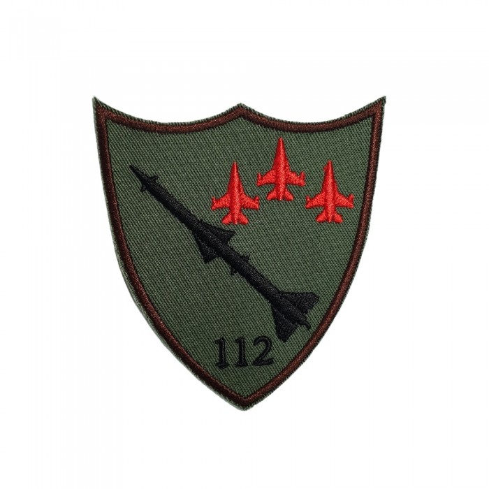 Emblema brodată Batalion 112, accesorii uniforme militare