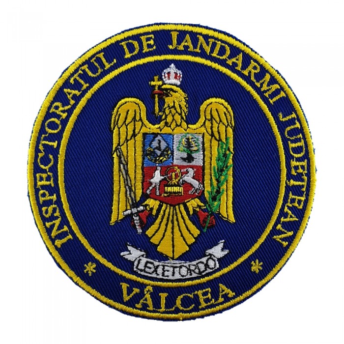 Emblema Inspectoratul de jandarmi judetean Valcea, emblema IJJ Valcea