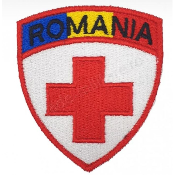 Emblema Serviciul Medical cu Drapel