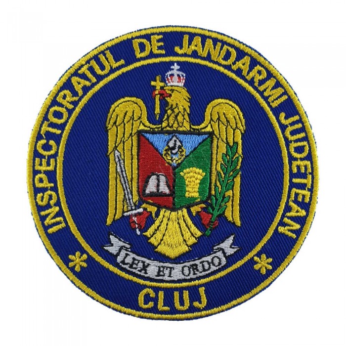 Emblema Inspectoratul de jandarmi judetean Cluj, emblema IJJ Cluj