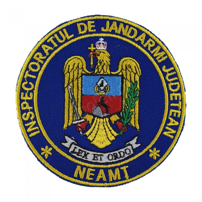 Emblema Inspectoratul de jandarmi judetean Neamt, emblema IJJ Neamt