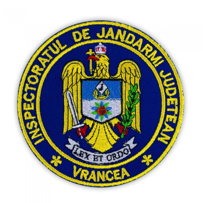 Emblema Inspectoratul de jandarmi judetean Vrancea, emblema IJJ Vrancea