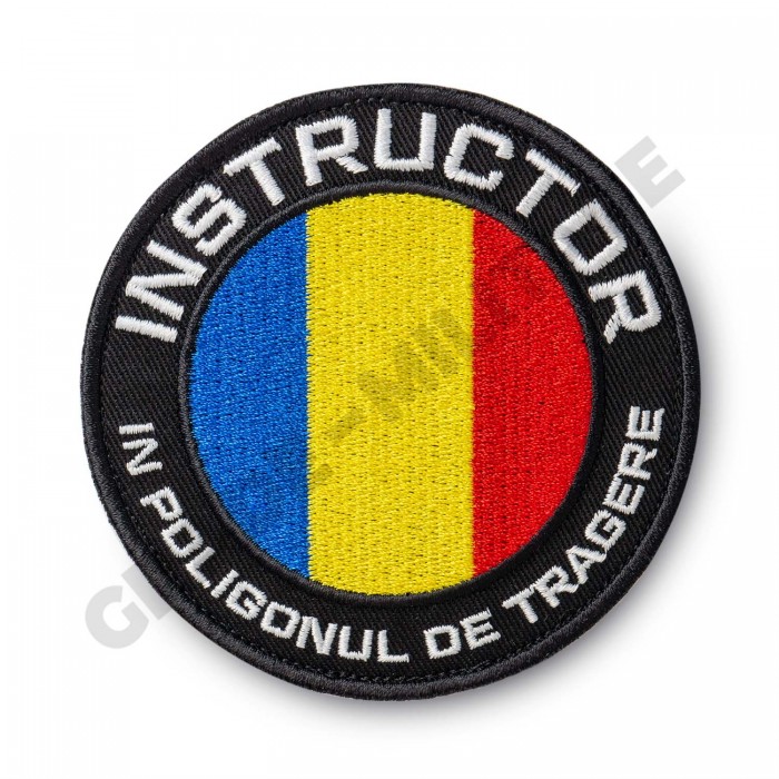 Emblema Instructor in Poligonul de Tragere