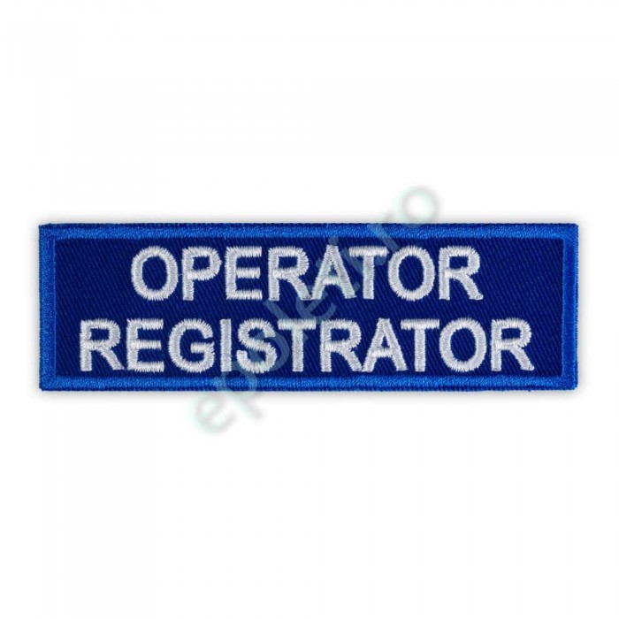 Ecuson "OPERATOR REGISTRATOR" ambulanta