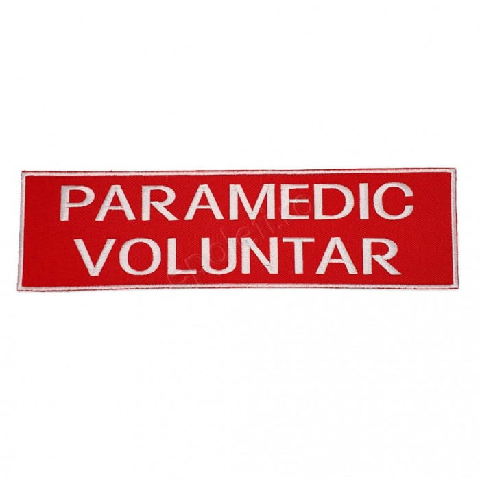 Emblema "PARAMEDIC-VOLUNTAR" Smurd