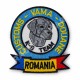 Emblema Brodată K9 TEAM - VAMA – Detaliu emblemă brodată pentru echipa VAMA cu design K9